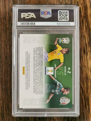 2014 Panini Prizm World Cup Matchups 2 Javier Hernandez\Neymar Jr. PSA 8