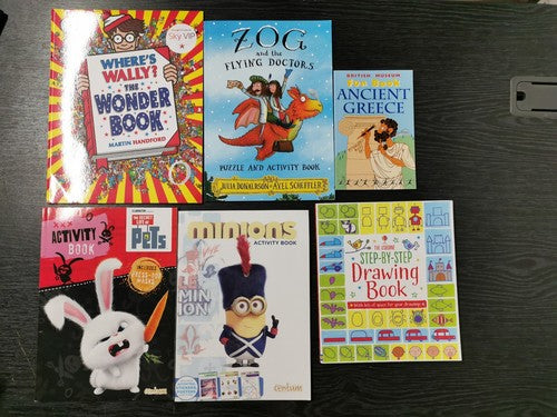 6 Children's Sticker & Activity Books
