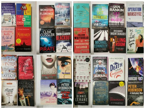 40 PAPERBACK FICTION BOOKS - BUNDLE  HIGH QUALITY Joblot/Wholesale
