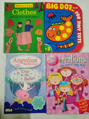 50 Children's Book Bundle For Young Readers/Activity - Colouring, Stickers etc