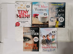 ðâ­5 NEW Women's Interest Fiction Book Bundle, Thriller, Mystery, Romanceâ­ð