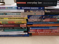 JOBLOT/WHOLESALE New BOX of 30 Non Fiction BOOKS - Textbooks, Business, History
