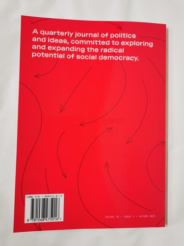 Renewal Journal of Social Democracy Vol 33  No. 2 2025