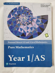 Edexcel AS and A level Mathematics Pure Mathematics Year 1/AS Textbook