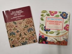 Dictionary of Embroidery Stitches & Three Hundred Years of Embroidery 1600-1900