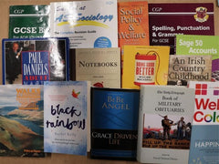 JOBLOT/WHOLESALE New BOX of 30 Non Fiction BOOKS - Textbooks, Business, History
