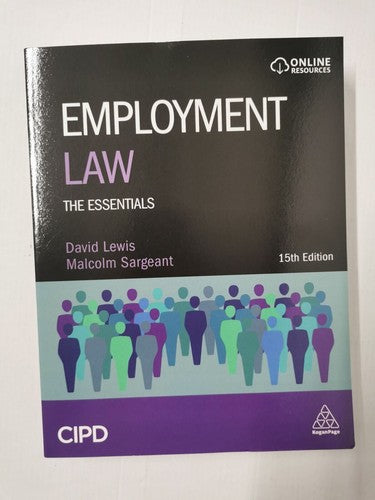 Employment Law: The Essentials by Malcolm Sargeant, David Balaban Lewis