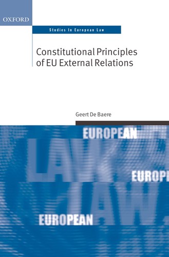 Constitutional Principles of Eu External Relations