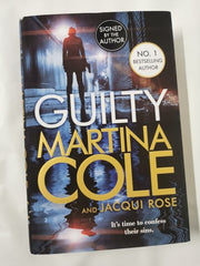 Guilty By Martina Cole *Signed First Edition*