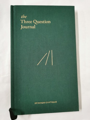 Intelligent Change The Three Question Journal by Dr. Rangan Chatterjee (Green)