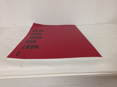 I Want Him More Than Dead, Show Booklet. Alexander Wilby