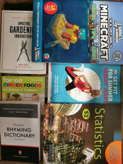 JOBLOT/WHOLESALE New BOX of 50 Non Fiction BOOKS - Textbooks, Business, History