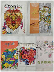5 Colouring Books for Grown-Ups for Stress Relief and Relaxation