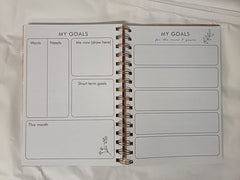 Pink Floral Positivity Planner by Lisa Angel