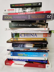 JOBLOT/WHOLESALE BOX of 20 Non Fiction BOOKS - Textbooks, Business, History