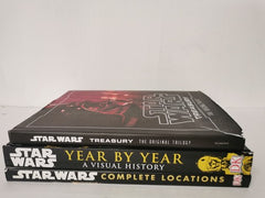 Bundle of 3 Star Wars Movie/History/Fact books.
