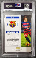 Neymar Jr. 2015 Panini Donruss Fantastic Finishers 10 PSA 9 MINT