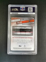 Mohamed Salah 2019 Topps Finest UCL PSA 10 GEM MT