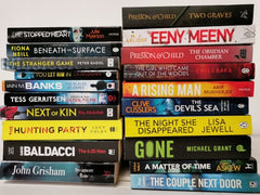 6 Crime & Thriller Paperbacks â Mystery, Detective & Suspense â Curated Bundle