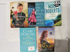 ðâ­5 NEW Women's Interest Fiction Book Bundle, Thriller, Mystery, Romanceâ­ð