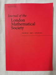 Journal of the London Mathematical Society Vol 103 | Part 1 Jan 2021