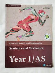 Edexcel AS & A level Mathematics Statis & Mechanics Year 1/AS