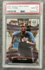 Paul Pogba 2020 Panini Select UEFA Euro #52 PSA 10 France