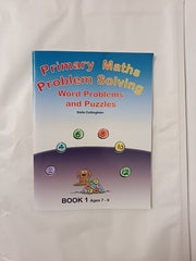 Primary Math Problem Solving: Word Problems and Puzzles Books 1, 2 & 3 Age 7 - 9