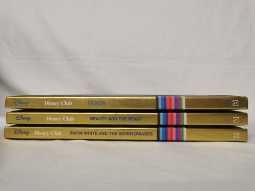 Disney Club Classics for Children x 3. Frozen, Beauty and the Beast, Snow White