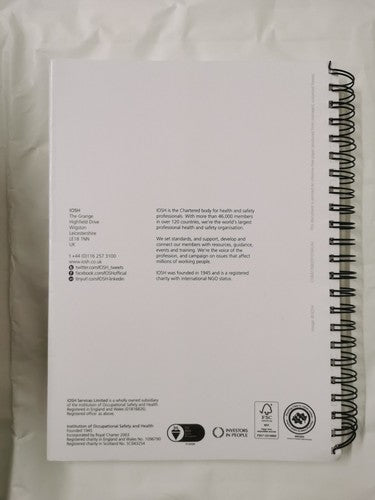 IOSH Managing Safely Your workbook V 5.0