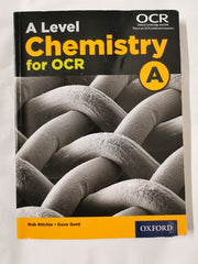 A Level Chemistry for OCR A Student Book by Rob Ritchie
