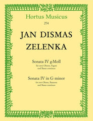 Jan Dismas Zelenka-Sonata No 4 G Minor-2 Oboes, Bassoon and BC