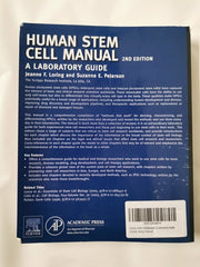 Human Stem Cell Manual: A Laboratory Guide