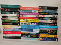 40 Mixed Fiction Paperback Books â Crime, Romance & Contemporary Bundle