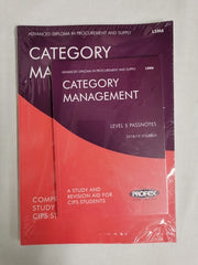 L5M6 Advance Diploma in Procurement and Supply Category Management & Passnotes