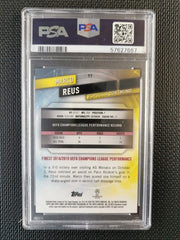 Marco Reus Topps Finest UCL 2019 Purple Refractor PSA 10 GEM MINT [250]