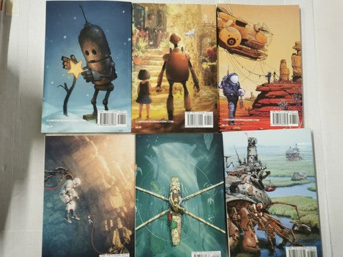 Clarkesworld Issue 207 - 212 (Clarkesworld Magazine) 6 Books