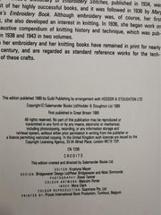 Dictionary of Embroidery Stitches & Three Hundred Years of Embroidery 1600-1900