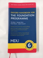 Oxford Handbook for the Foundation Programme 6th Ed. (Oxford Medical Handbooks)