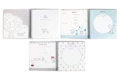 Hugs & Kisses Baby Milestone Journal Keepsake Toddler Newborn Shower