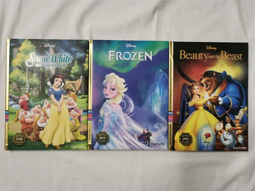 Disney Club Classics for Children x 3. Frozen, Beauty and the Beast, Snow White