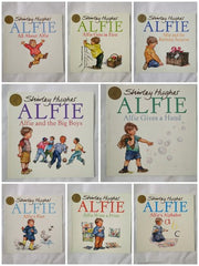 Shirley Hughes 8 x Paperback Classics Alfie Bundle Lot Set