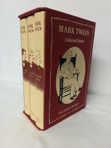 Collected Stories by Mark Twain - 3 Volume Set (The Folio Society, 2011, 1st Ed)