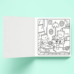 Cosy and Calm: 1 (Sunny Vibes Colouring)