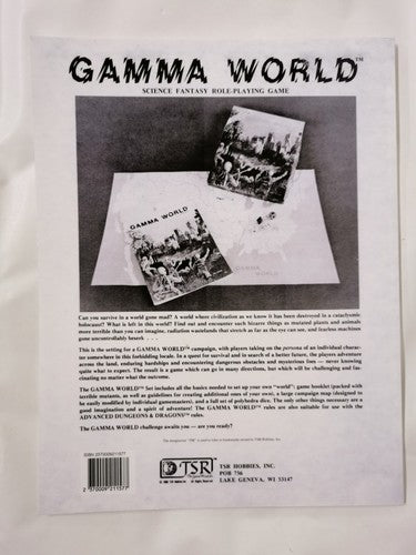 Gamma World - Rulebook #3002 Reprint B&W