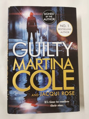 Guilty By Martina Cole *Signed First Edition*