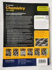 A Level Chemistry for OCR A Student Book by Rob Ritchie