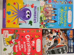 50 Children's Book Bundle For Young Readers/Activity - Colouring, Stickers etc