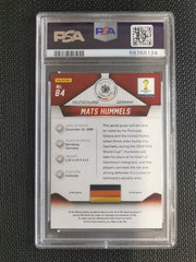 2014 Panini Prizm World Cup Mats Hummels PSA 9 RED/WHT/BLUE PWR.PLD #84