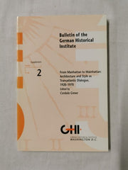 Bulletin of the German Historical Institute Supplement 2 2005